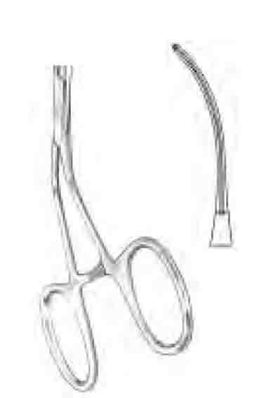 DE BAKEY-CASTANEDA TİTANYUM MİKRO VASKULER KLEMP  (C) 12 CM